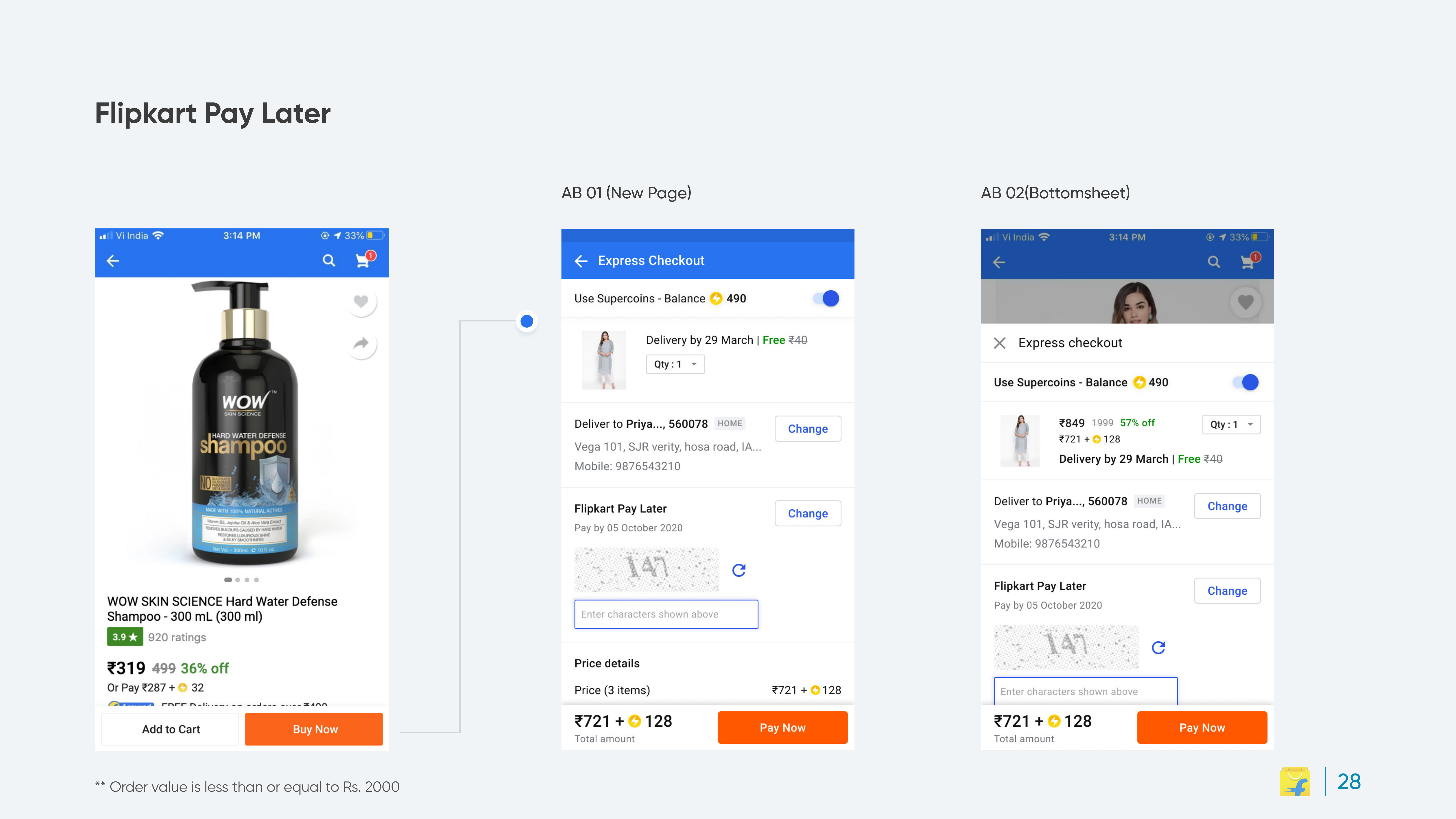 Flipkart slide 28