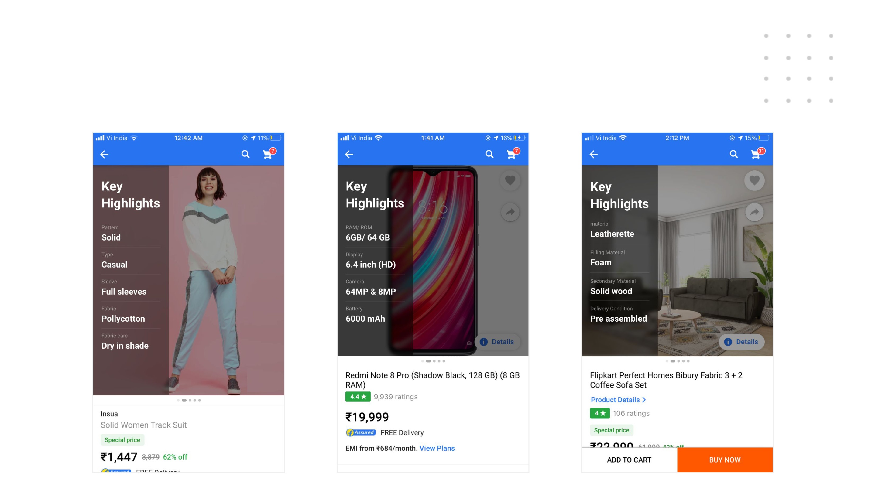 Flipkart key highlights