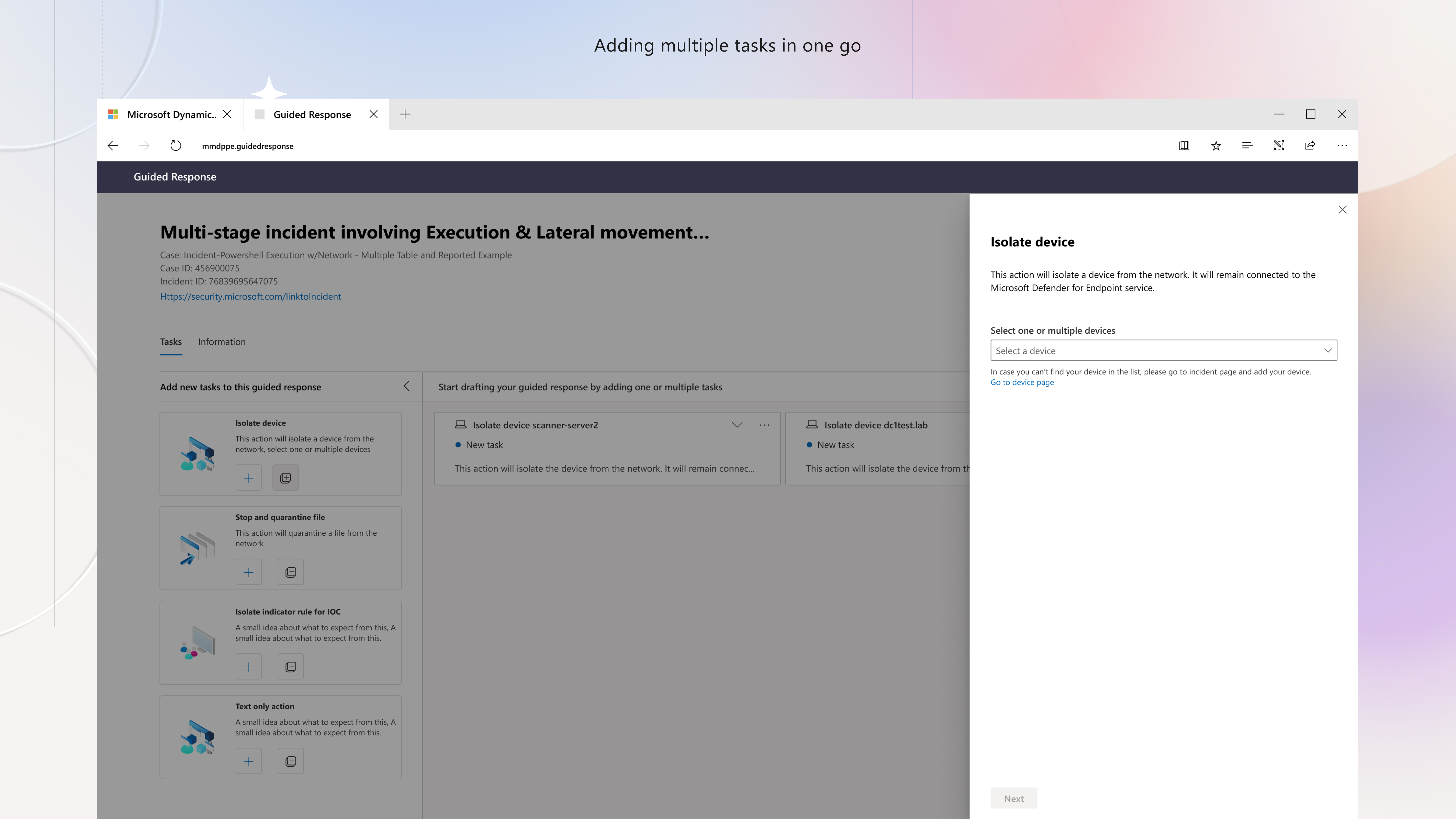Guided Response - Part A · Analyst experience, slide 27