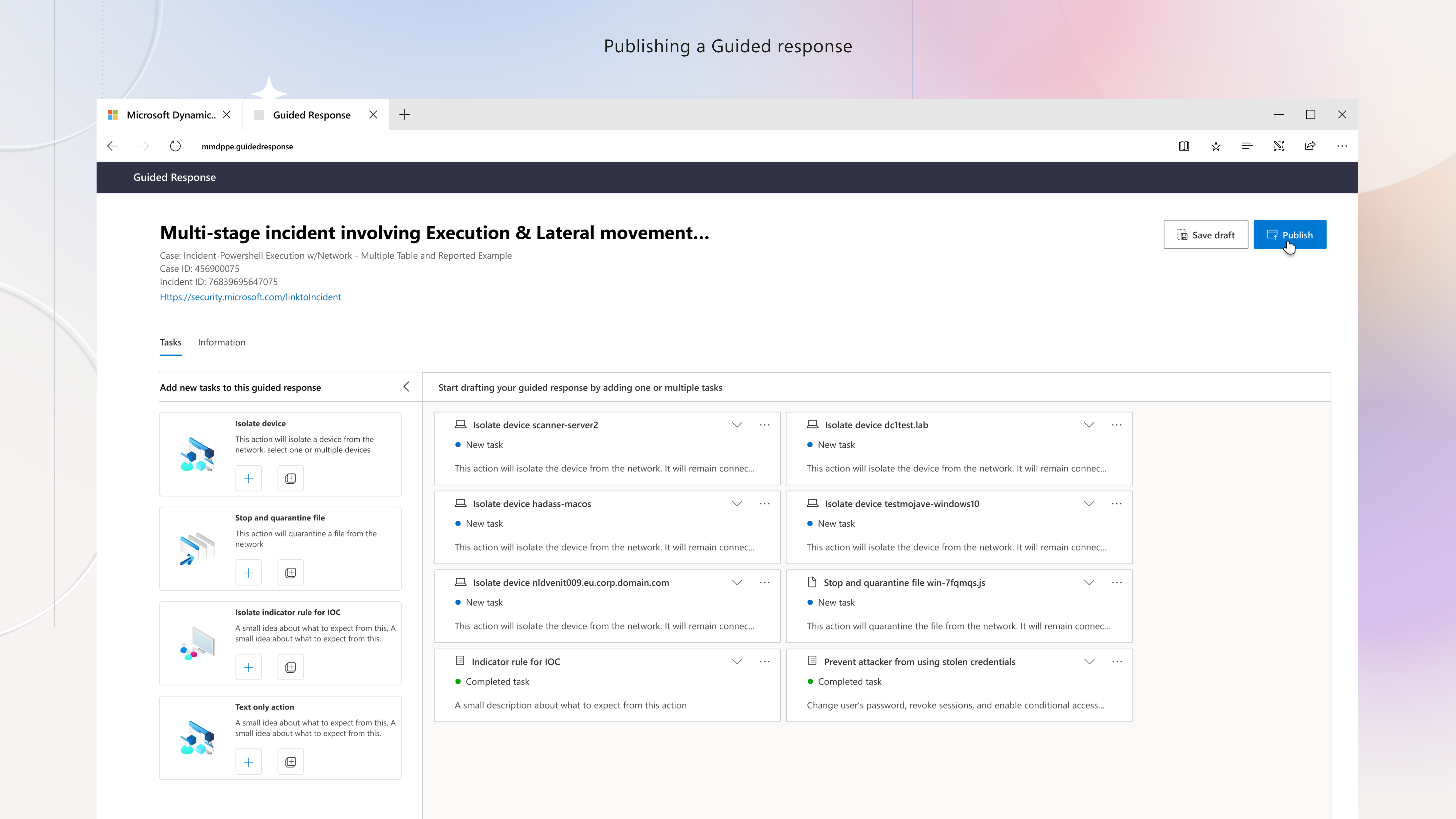 Guided Response - Part A · Analyst experience, slide 42