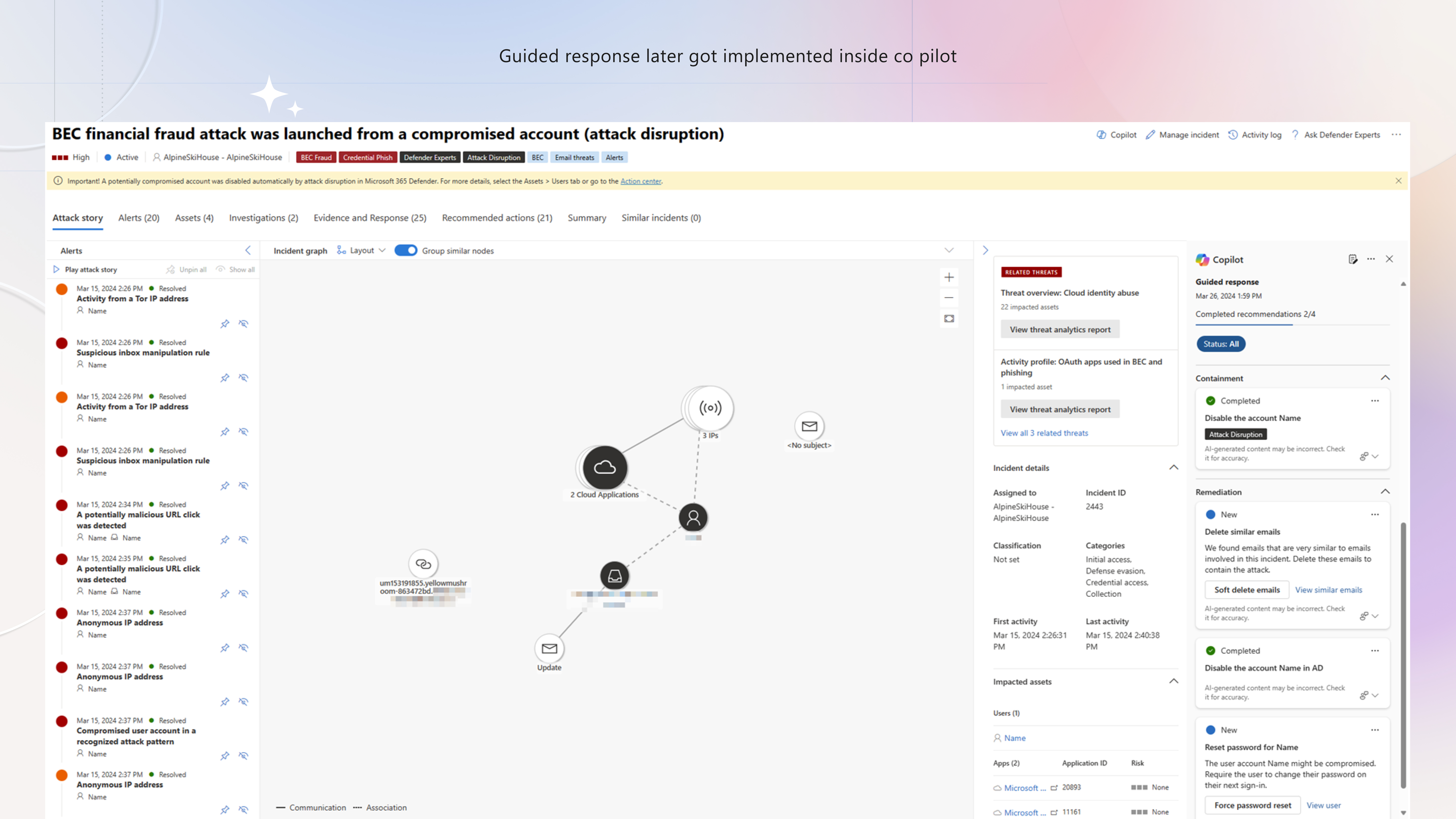 Guided Response - Part B · Customer experience, slide 9