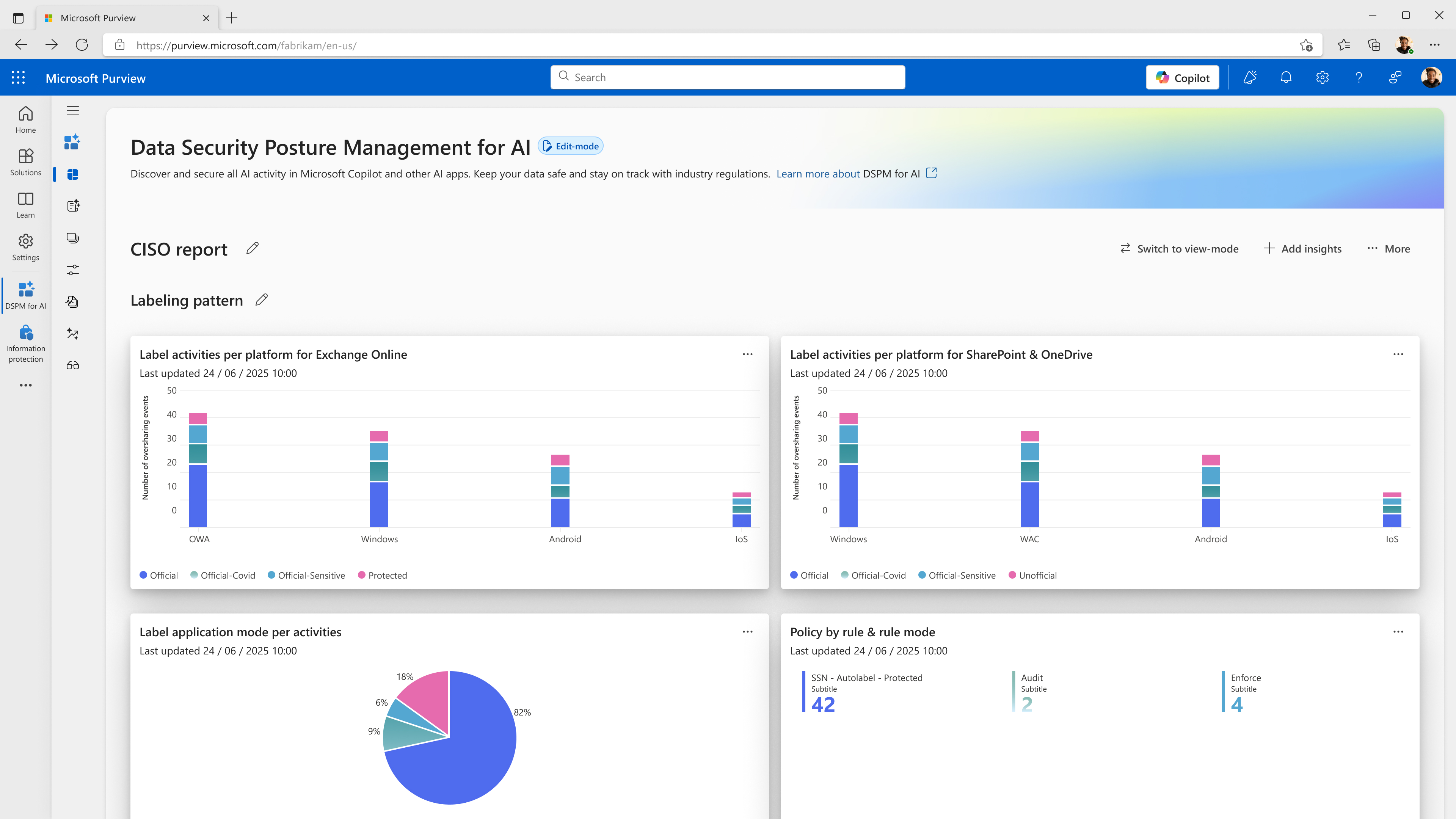 Reporting - Context, Workspace 3