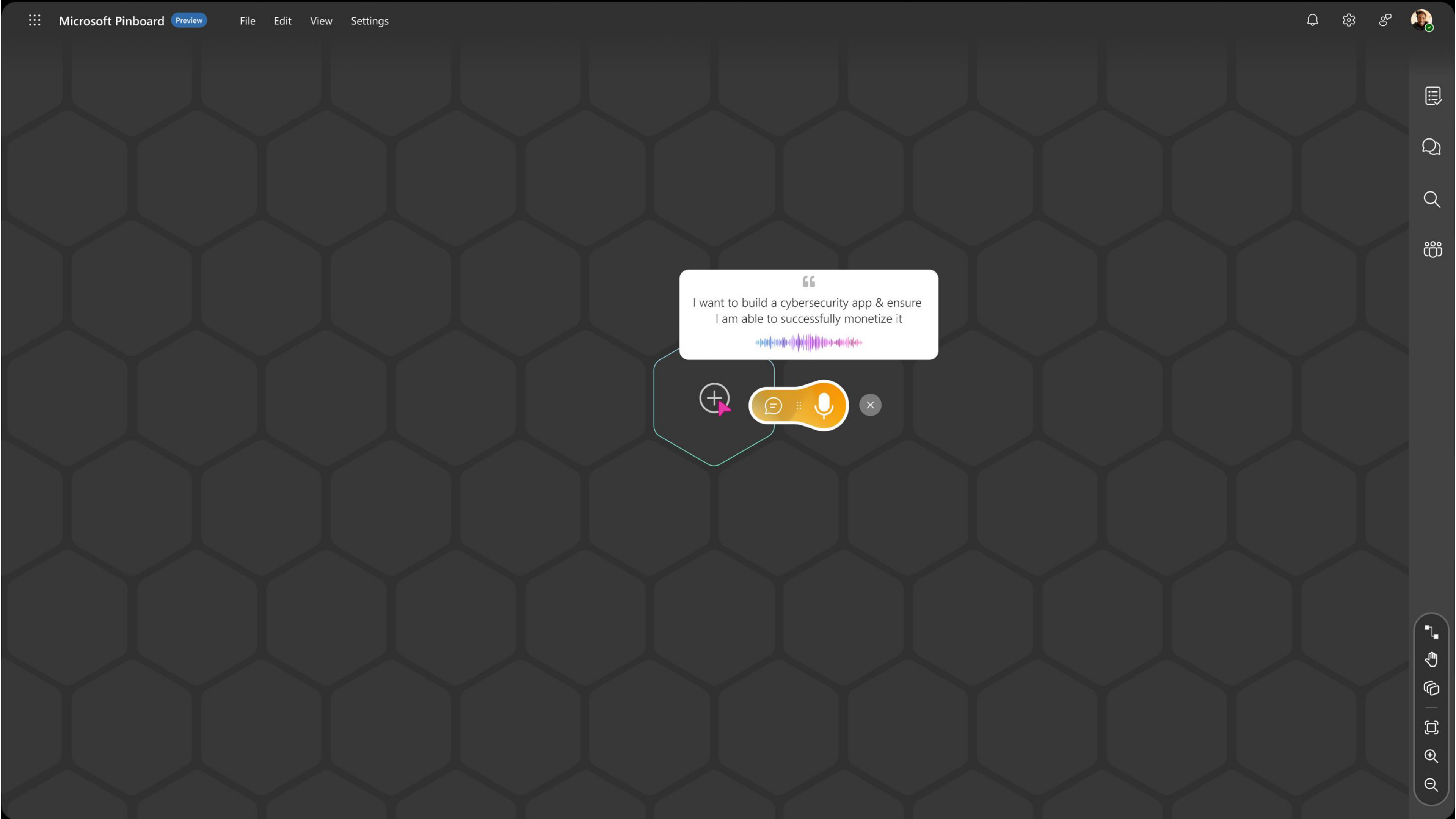 Pinboard driven by Swarm of AI agents, slide 14