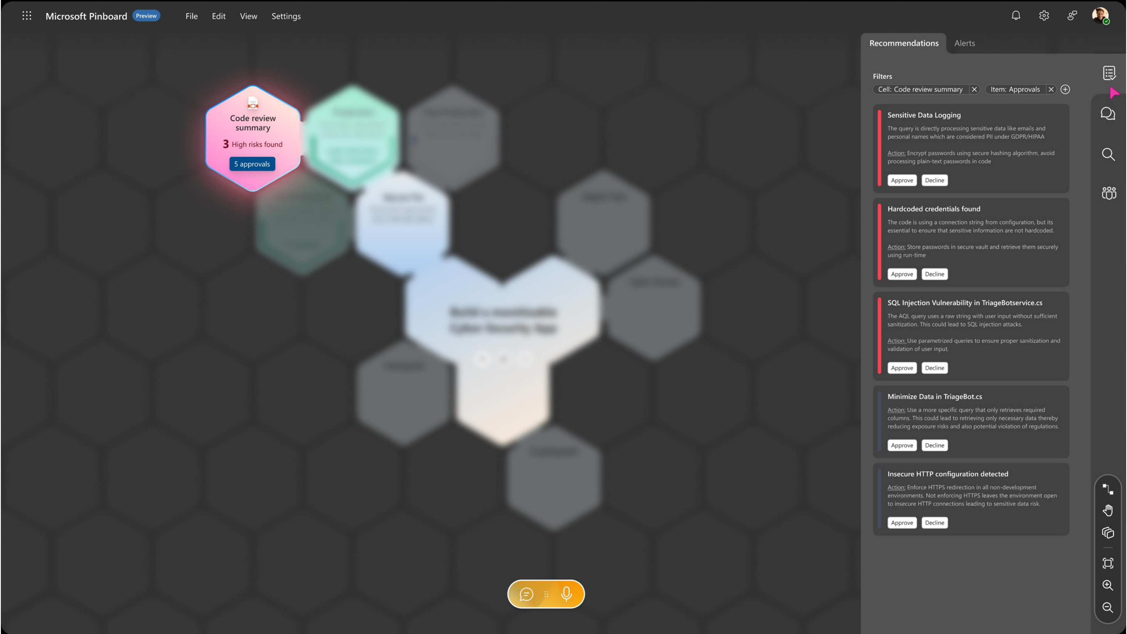 Pinboard driven by Swarm of AI agents, slide 32